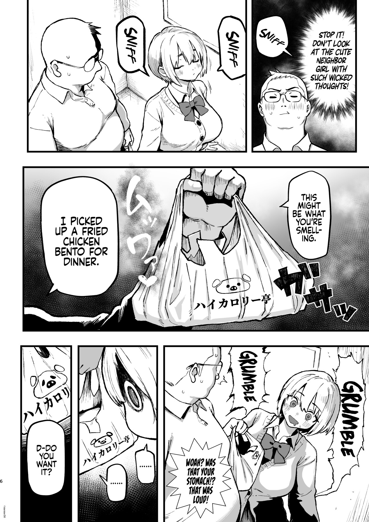 Hentai Manga Comic-Sumire is High in Calories-Read-5